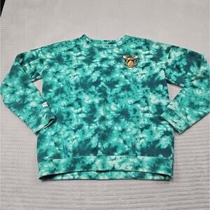 Abercrombie Kids Sweatshirt Boys 15/16 Tye Dye Crew Neck Digital Moose